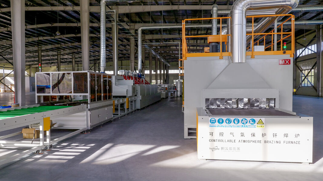 Trumony Aluminum Limited üretici üretim hattı