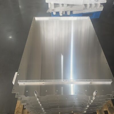 Kalite Özel Vacuum Brazed Alüminyum Sıvı Soğutma Plağı 3003 6061 Alaşım IP67 İzole Pil Soğuk Plağı ESS EV Enerji Depolaması için fabrika