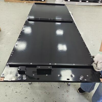 Kalite Özel Yüksek Verimlilik Liquid Cold Plate Alüminyum EV Bataryası ve Veri Merkezi için Sürekli Kaynaklı Su Soğutma Plağı fabrika