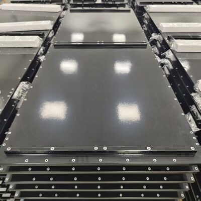 Kalite Özel Yüksek Verimlilik Liquid Cold Plate Alüminyum EV Bataryası ve Veri Merkezi için Sürekli Kaynaklı Su Soğutma Plağı fabrika