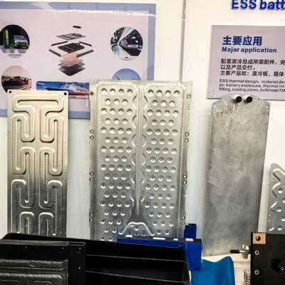 Kalite Aluminum Liquid Cooling Plate 3003 Vacuum Brazed for Containerized BESS Energy Storage Systems fabrika