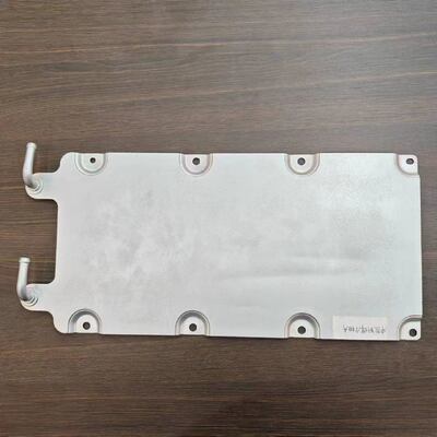 Kalite EV Pil Paketi 600x400mm için Damgalı Alüminyum Mikro Kanal Sıvı Soğutma Plakası fabrika